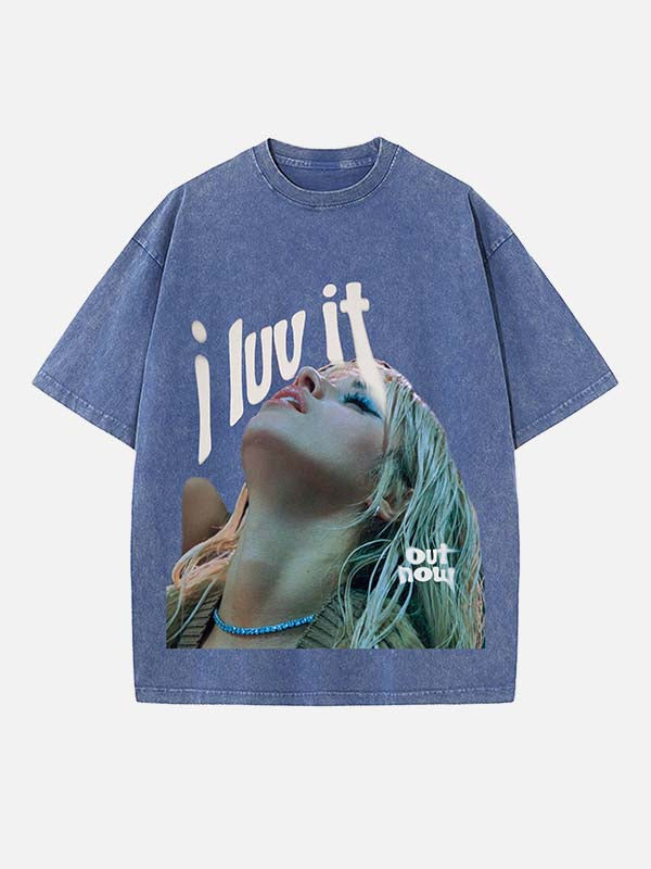 Camila Cabello Print Round Neck T-shirt