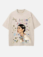 Gracie Abrams Print Round Neck T-shirt