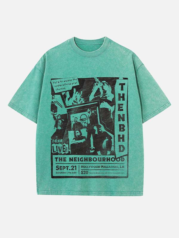 The Neighbourhood Print Round Neck T-shirt