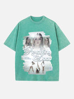 Tate McRae Print Round Neck T-shirt