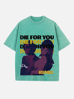 The Weeknd Print Round Neck T-shirt