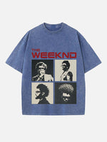 The Weeknd Print Round Neck T-shirt