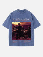 My Chemical Romance Print Round Neck T-shirt