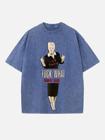 P!nk Print Round Neck T-shirt