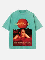 Kali Uchis Print Round Neck T-shirt