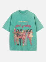 Nicki Minaj Print Round Neck T-shirt