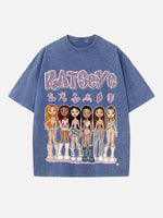 KATSEYE Print Round Neck T-shirt