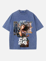 Tate McRae Print Round Neck T-shirt