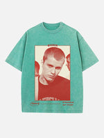 Justin Bieber Print Round Neck T-shirt