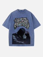 Drake Print Round Neck T-shirt