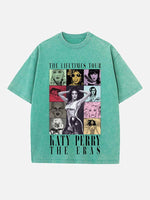 Katy Perry Print Round Neck T-shirt
