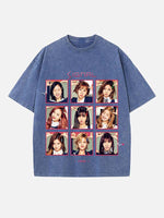 TWICE Print Round Neck T-shirt