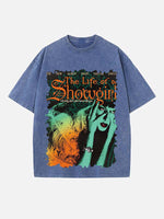 Taylor Swift Print Round Neck T-shirt