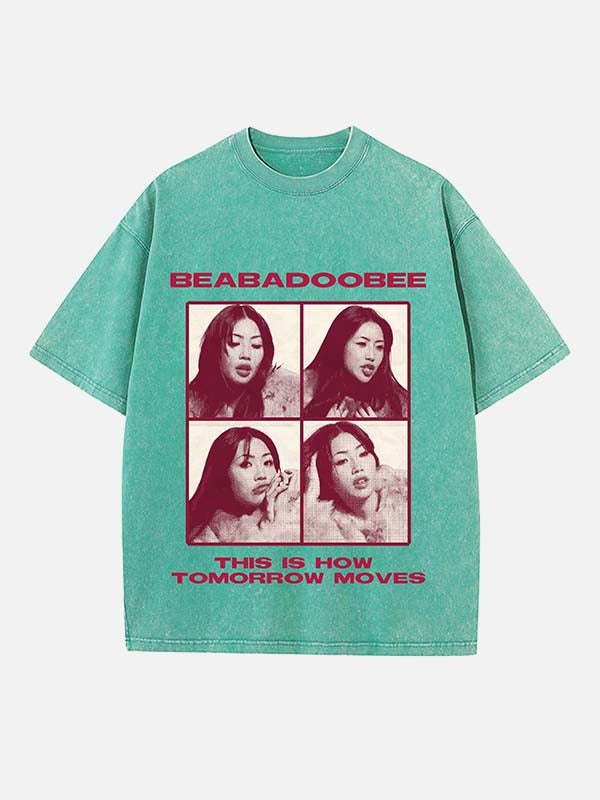 Beabadoobee Print Round Neck T-shirt