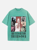 Ariana Grande Print Round Neck T-shirt