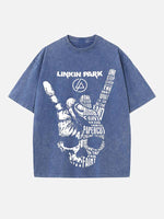 Linkin Park Print Round Neck T-shirt