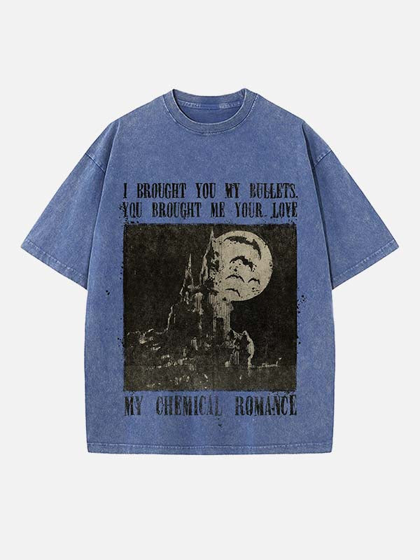 My Chemical Romance Print Round Neck T-shirt