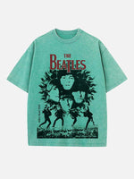 The Beatles Print Round Neck T-shirt