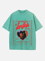 Don Toliver Print Round Neck T-shirt