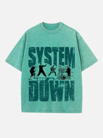 System of a Down Print Round Neck T-shirt