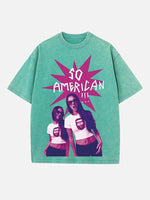 Olivia Rodrigo Print Round Neck T-shirt