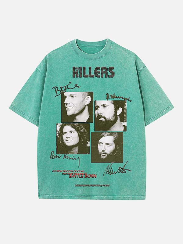 The Killers Print Round Neck T-shirt