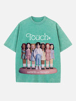 KATSEYE Print Round Neck T-shirt