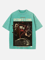System of a Down Print Round Neck T-shirt