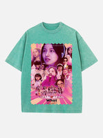 TWICE Print Round Neck T-shirt