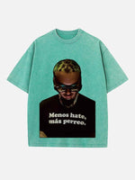 J Balvin Print Round Neck T-shirt