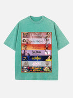 Kali Uchis Print Round Neck T-shirt