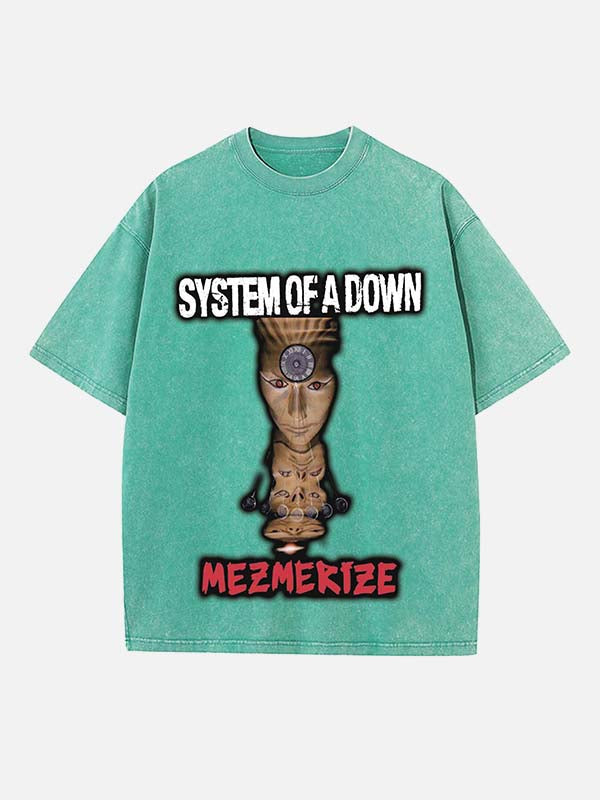 System of a Down Print Round Neck T-shirt