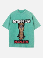 System of a Down Print Round Neck T-shirt