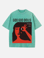 The Goo Goo Dolls Print Round Neck T-shirt