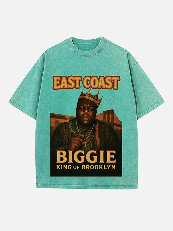 The Notorious B.I.G. Print Round Neck T-shirt