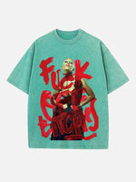 Doja Cat Print Round Neck T-shirt