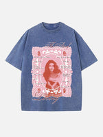Olivia Dean Print Round Neck T-shirt