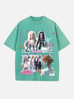 ILLIT Print Round Neck T-shirt