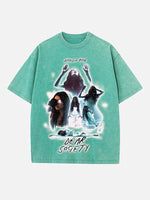 Madison Beer Print Round Neck T-shirt