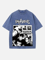 Limp Bizkit Print Round Neck T-shirt