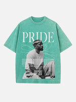 Kendrick Lamar Print Round Neck T-shirt