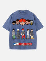 Limp Bizkit Print Round Neck T-shirt