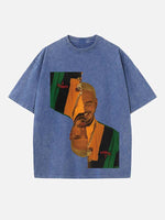 J Balvin Print Round Neck T-shirt