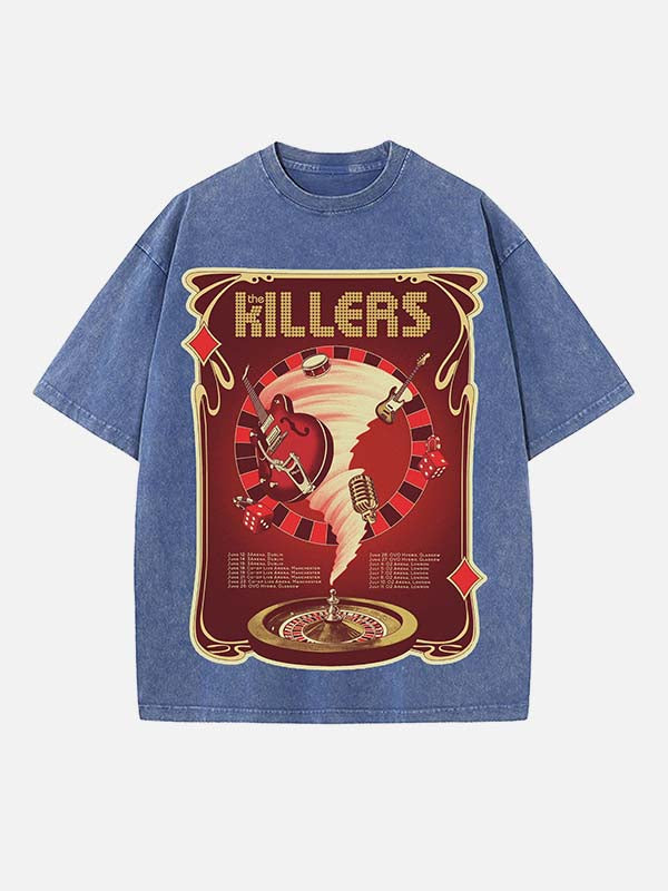 The Killers Print Round Neck T-shirt