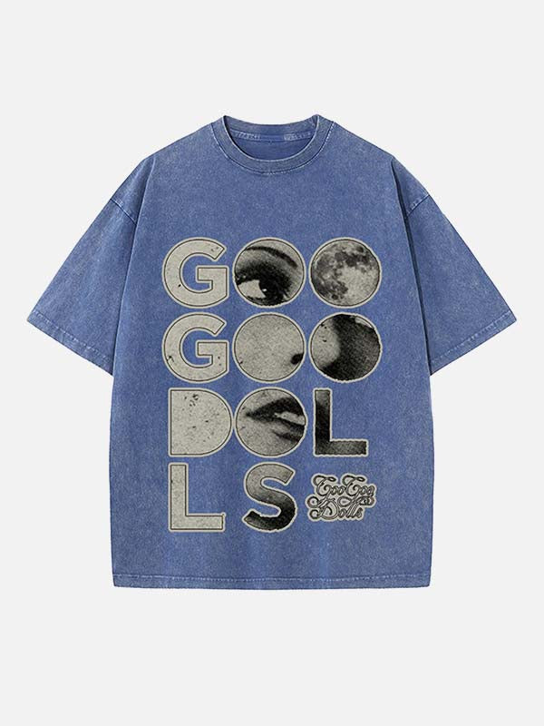 The Goo Goo Dolls Print Round Neck T-shirt