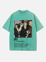 The Goo Goo Dolls Print Round Neck T-shirt