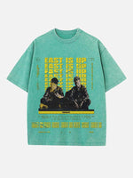 Twenty One Pilots Print Round Neck T-shirt