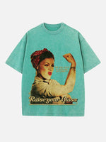 P!nk Print Round Neck T-shirt