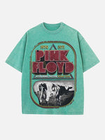 Pink Floyd Print Round Neck T-shirt