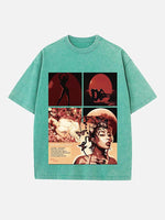 Kali Uchis Print Round Neck T-shirt